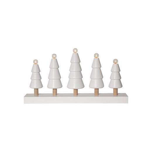 STAR Trading Lampa dekoracyjna &quot;Skog&quot; w kolorze białym - 45 x 24 cm ze sklepu Limango Polska w kategorii Oświetlenie - zdjęcie 176394708