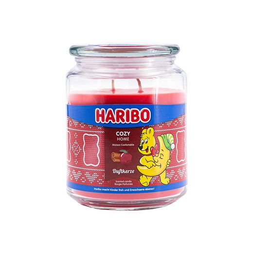 Haribo Świeca zapachowa &quot;Haribo Cozy Home&quot; - 510 g ze sklepu Limango Polska w kategorii Świece i dyfuzory - zdjęcie 176394748