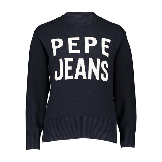 Pepe Jeans Sweter w kolorze granatowym ze sklepu Limango Polska w kategorii Swetry damskie - zdjęcie 176396166