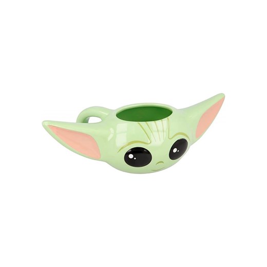 Star Wars Kubek &quot;The Mandalorian Baby Yoda&quot; w kolorze zielonym - 500 ml ze sklepu Limango Polska w kategorii Naczynia dziecięce - zdjęcie 176396718