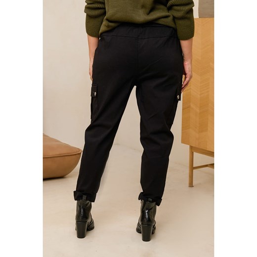 Curvy Lady Bojówki w kolorze czarnym Curvy Lady 40/42 promocja Limango Polska