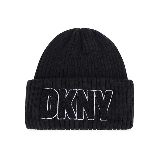DKNY Czapka w kolorze czarnym ze sklepu Limango Polska w kategorii Czapki dziecięce - zdjęcie 176400485