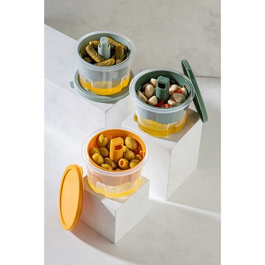 Violeta Home Pojemnik w kolorze zielonym - 650 ml Violeta Home onesize promocyjna cena Limango Polska