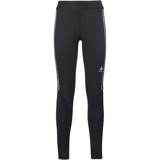 Odlo Legginsy &quot;Aeolus Pro&quot; w kolorze czarnym do biegania ze sklepu Limango Polska w kategorii Spodnie damskie - zdjęcie 176401829