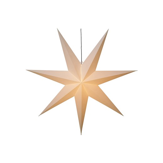 STAR Trading Gwiazda papierowa &quot;Frozen&quot; w kolorze białym - Ø 140 cm ze sklepu Limango Polska w kategorii Dekoracje bożonarodzeniowe - zdjęcie 176402236