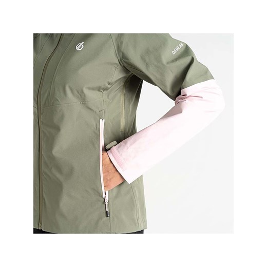 Dare 2b Kurtka narciarska &quot;Assert&quot; w kolorze oliwkowo-jasnoróżowym 46 wyprzedaż Limango Polska