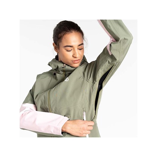 Dare 2b Kurtka narciarska &quot;Assert&quot; w kolorze oliwkowo-jasnoróżowym 42 Limango Polska promocja