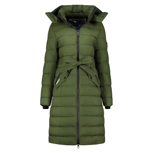 Geographical Norway Płaszcz zimowy &quot;Cabima&quot; w kolorze khaki ze sklepu Limango Polska w kategorii Kurtki damskie - zdjęcie 176403855