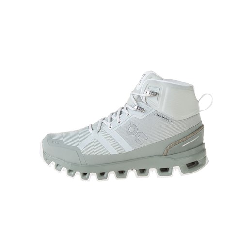 ON RUNNING Botki turystyczne &quot;Cloudrock Waterproof 1&quot; w kolorze turkusowym ze sklepu Limango Polska w kategorii Buty trekkingowe damskie - zdjęcie 176404755