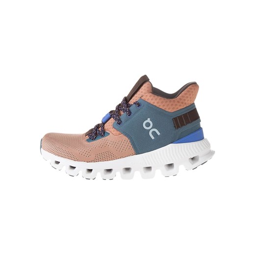 ON RUNNING Buty turystyczne &quot;Cloud Hi Edge 1&quot; w kolorze niebiesko-czerwonym ze sklepu Limango Polska w kategorii Buty trekkingowe damskie - zdjęcie 176404767