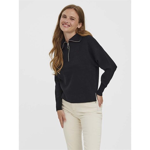 Vero Moda Sweter &quot;Saba&quot; w kolorze czarnym ze sklepu Limango Polska w kategorii Swetry damskie - zdjęcie 176404805