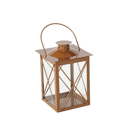 Boltze Lampion &quot;Farol&quot; w kolorze jasnobrązowym - 14 x 20 cm Boltze onesize Limango Polska wyprzedaż