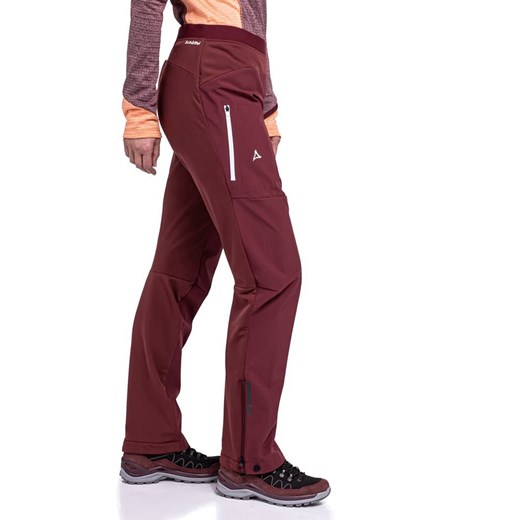 Schöffel Spodnie turystyczne &quot;Rinnen&quot; w kolorze bordowym Schöffel 42 promocja Limango Polska