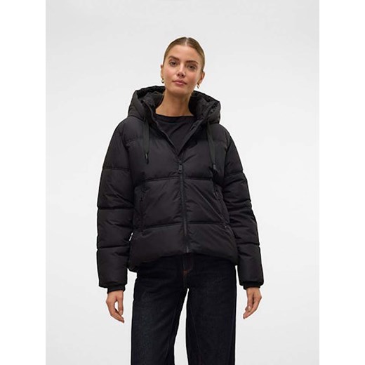 Vero Moda Kurtka pikowana w kolorze czarnym ze sklepu Limango Polska w kategorii Kurtki damskie - zdjęcie 176406456