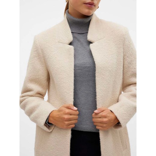 Vero Moda Płaszcz "Katrine" w kolorze beżowym Vero Moda XXL wyprzedaż Limango Polska