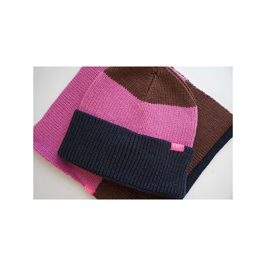 B.Nosy 2-częściowy zestaw w kolorze brązowo-różowo-granatowym B.nosy 122-140 wyprzedaż Limango Polska