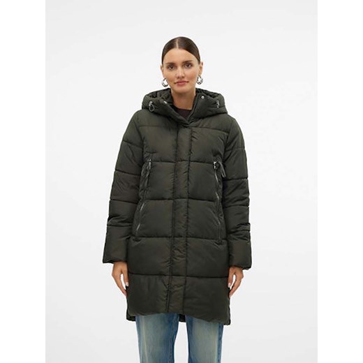 Vero Moda Płaszcz pikowany &quot;Nova&quot; w kolorze zielonym ze sklepu Limango Polska w kategorii Płaszcze damskie - zdjęcie 176406738