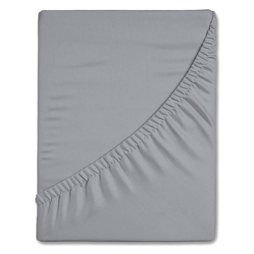 Good Morning Prześcieradło &quot;Good Morning&quot; w kolorze jasnoszarym na gumce ze sklepu Limango Polska w kategorii Prześcieradła - zdjęcie 176407189