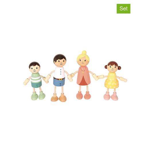 New Classic Toys Lalki (4 szt.) - 3+ ze sklepu Limango Polska w kategorii Zabawki - zdjęcie 176407197