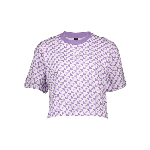 adidas Koszulka w kolorze fioletowym ze sklepu Limango Polska w kategorii Bluzki damskie - zdjęcie 176407587