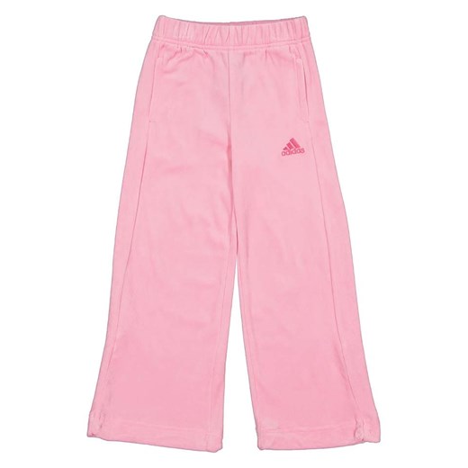 adidas Spodnie dresowe w kolorze jasnoróżowym ze sklepu Limango Polska w kategorii Spodnie dziewczęce - zdjęcie 176407807