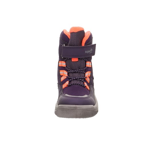 superfit Skórzane botki &quot;Mars&quot; w kolorze fioletowo-pomarańczowym Superfit 26 okazja Limango Polska