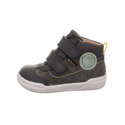superfit Skórzane buty &quot;Superfree&quot; w kolorze ciemnozielonym do nauki chodzenia ze sklepu Limango Polska w kategorii Buciki niemowlęce - zdjęcie 176408878