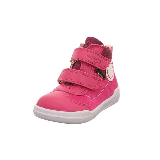 superfit Skórzane buty "Superfree" w kolorze różowym do nauki Superfit 22 wyprzedaż Limango Polska