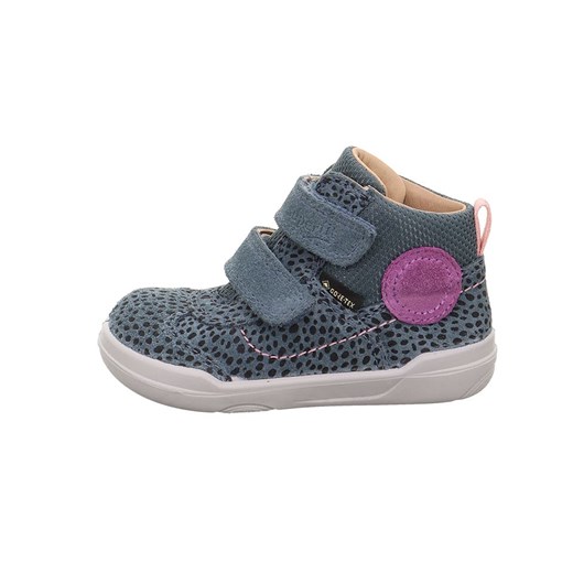 superfit Skórzane buty &quot;Superfree&quot; w kolorze niebieskim do nauki chodzenia ze sklepu Limango Polska w kategorii Buciki niemowlęce - zdjęcie 176408895