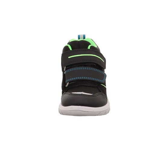 superfit Skórzane sneakersy "Sport 7" w kolorze czarno-zielonym Superfit 26 okazja Limango Polska