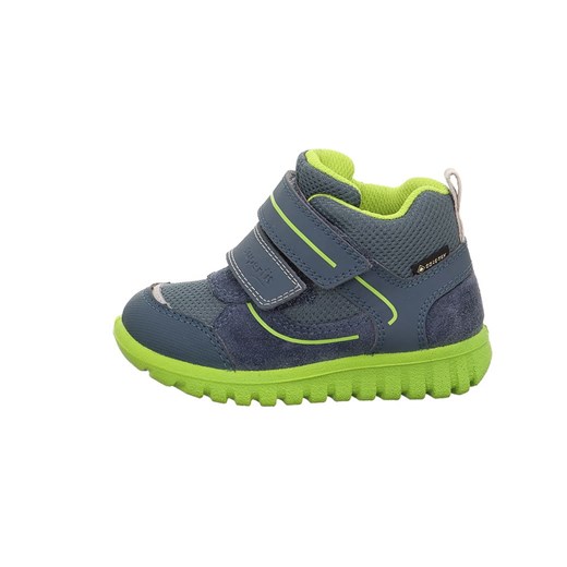 superfit Skórzane sneakersy &quot;Sport 7&quot; w kolorze niebiesko-zielonym Superfit 34 Limango Polska okazja