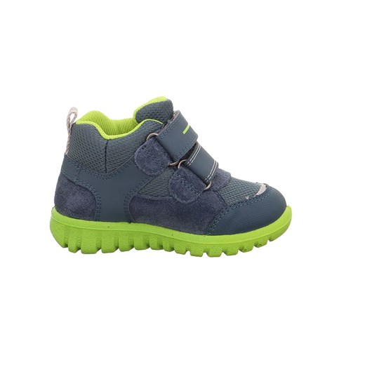 superfit Skórzane sneakersy "Sport 7" w kolorze niebiesko-zielonym Superfit 29 okazyjna cena Limango Polska