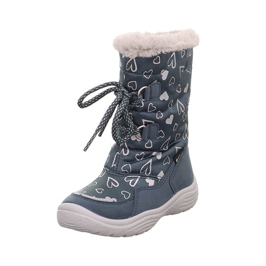 superfit Kozaki zimowe &quot;Crystal&quot; w kolorze granatowym Superfit 32 wyprzedaż Limango Polska