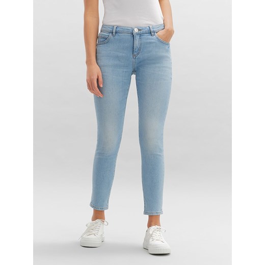 OPUS Dżinsy - Skinny fit - w kolorze błękitnym Opus 40/L28 okazyjna cena Limango Polska