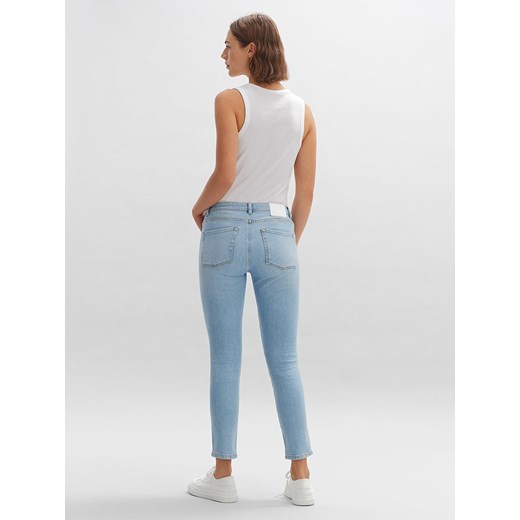 OPUS Dżinsy - Skinny fit - w kolorze błękitnym Opus 38/L28 promocyjna cena Limango Polska