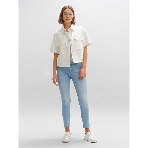 OPUS Dżinsy - Skinny fit - w kolorze błękitnym Opus 40/L28 promocja Limango Polska