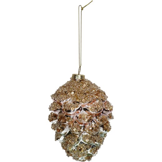 Kersten Bombka "Pine Cone" w kolorze złotym - wys. 13 cm - id: 16296241 - marki Kersten - 176409919 Kersten Bombka "Pine Cone" w kolorze złotym - wys. 13 cm ze sklepu Limango Polska w kategorii Dekoracje bożonarodzeniowe - zdjęcie 176409919