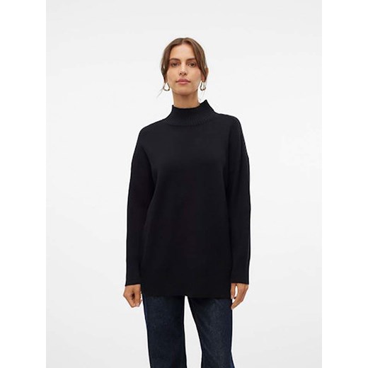 Vero Moda Sweter &quot;Gold&quot; w kolorze czarnym ze sklepu Limango Polska w kategorii Swetry damskie - zdjęcie 176410319