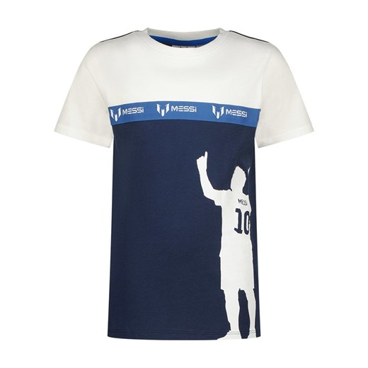 Messi Koszulka w kolorze biało-granatowym ze sklepu Limango Polska w kategorii T-shirty chłopięce - zdjęcie 176410778