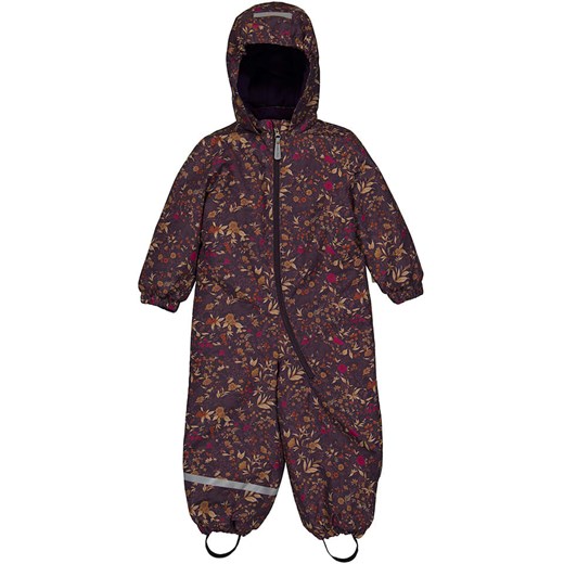 mikk-line Kombinezon zimowy w kolorze brązowo-fioletowym 98 okazja Limango Polska