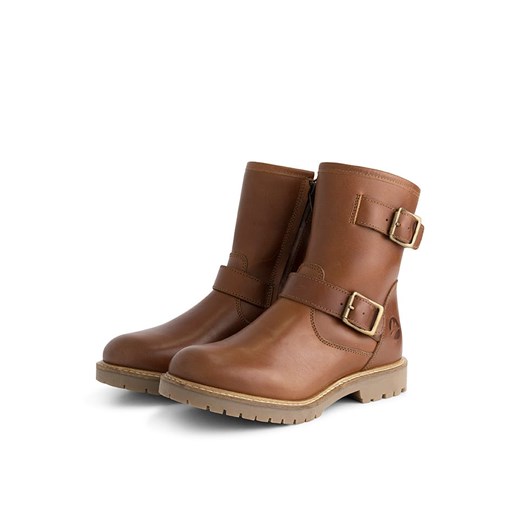 TRAVELIN&apos; Skórzane botki &quot;Skellerup&quot; w kolorze brązowym Travelin' 41 Limango Polska wyprzedaż