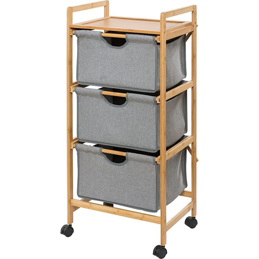 Wenko Regał &quot;Bahari&quot; w kolorze jasnobrązowym - 44 x 96 x 34 cm ze sklepu Limango Polska w kategorii Regały i witryny - zdjęcie 176412036