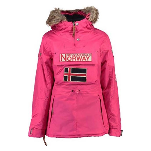 Geographical Norway Parka &quot;Boomera&quot; w kolorze różowym ze sklepu Limango Polska w kategorii Kurtki damskie - zdjęcie 176412075