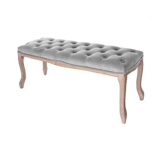 Ławka  Isacco 114x38x46cm grey ze sklepu dekoria.pl w kategorii Pozostałe meble - zdjęcie 176412556