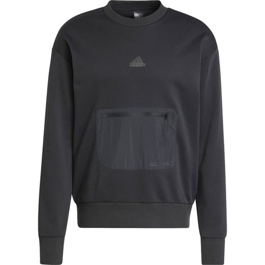 Bluza męska City Escape Fleece Adidas ze sklepu SPORT-SHOP.pl w kategorii Bluzy męskie - zdjęcie 176412986
