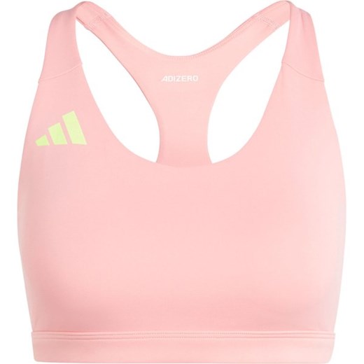 Biustonosz sportowy damski Adizero E MS Adidas ze sklepu SPORT-SHOP.pl w kategorii Biustonosze - zdjęcie 176414079