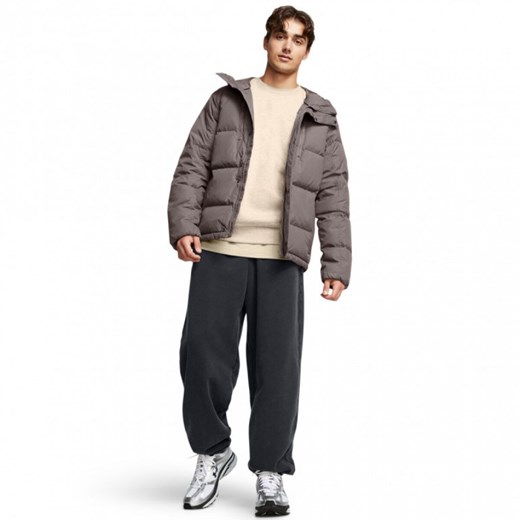 Męskie spodnie dresowe Under Armour UA Icon Hwt Flc Wash Os Pant - czarne ze sklepu Sportstylestory.com w kategorii Spodnie męskie - zdjęcie 176418246