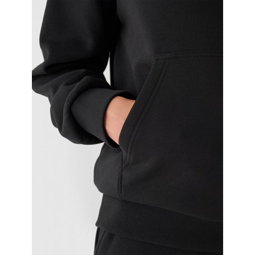 Damska bluza dresowa nierozpinana z kapturem Outhorn OTHWAW24TSWSF1681 - czarna Outhorn XL Sportstylestory.com