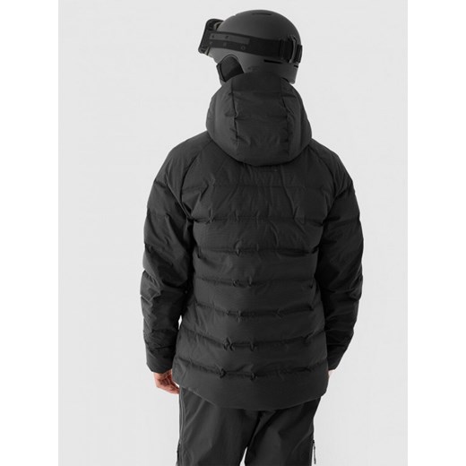 Męska kurtka narciarska z puchem naturalnym 4F 4FWAW24TTJAM717- czarna XL Sportstylestory.com