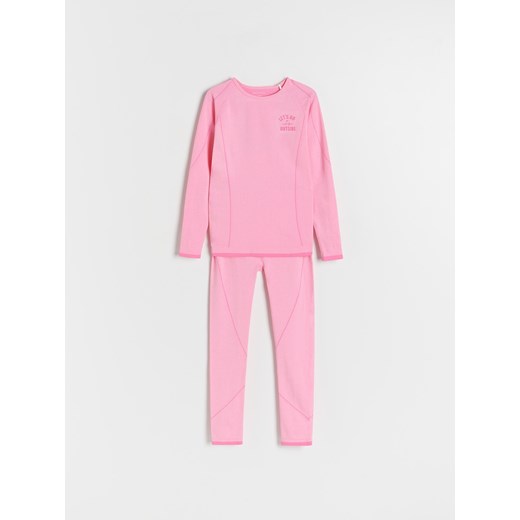 Reserved - Bielizna termiczna - brudny róż - id: 4731X-39M - marki Reserved - 176436379 Reserved - Bielizna termiczna - brudny róż ze sklepu Reserved w kategorii Bielizna termoaktywna - zdjęcie 176436379